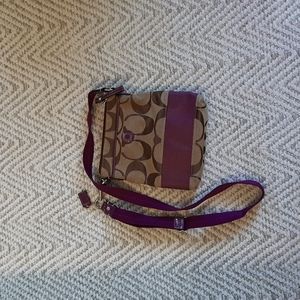 Coach cross body bag